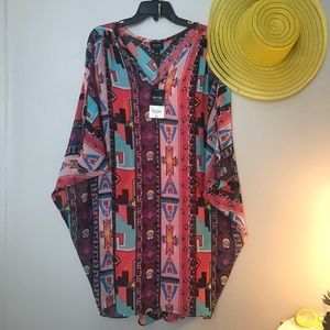 ❗️☀️ NWT Aztec Style Dress/Swimsuit Coverup ☀️